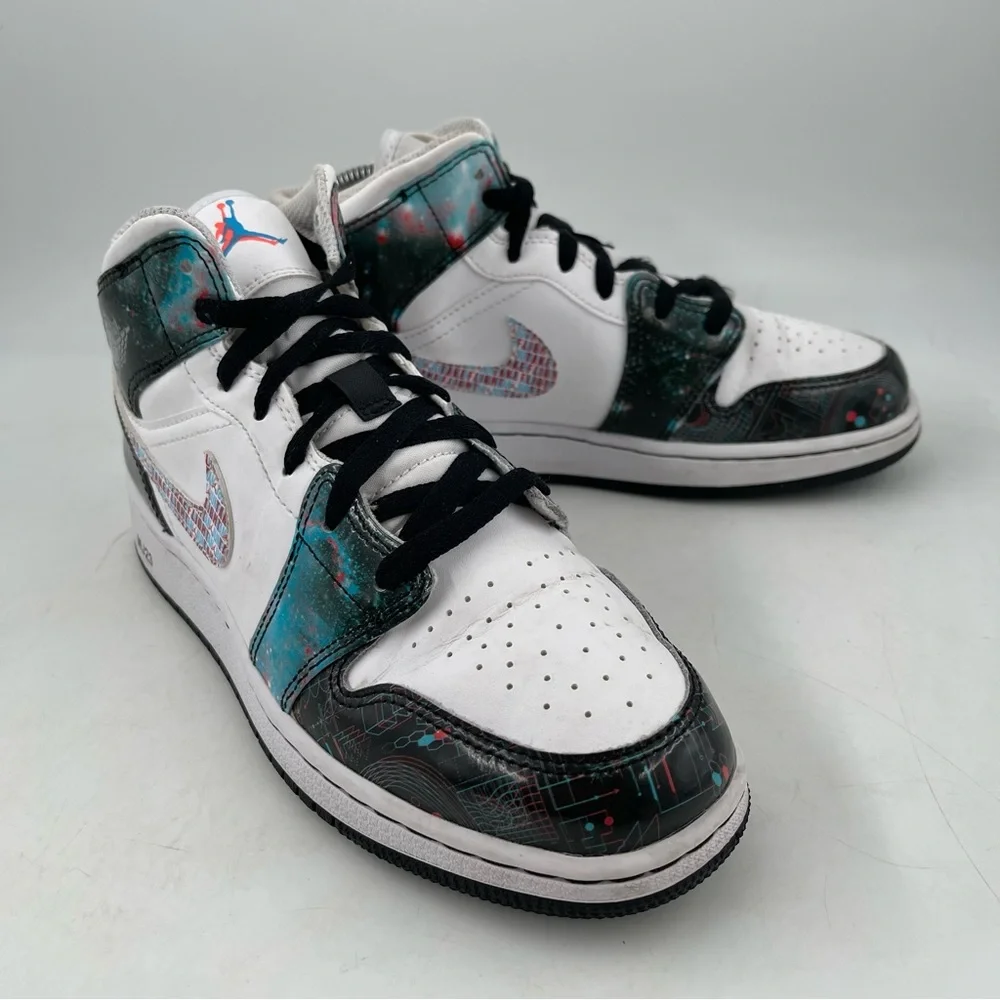 👞 Nike Kids Air Jordan 1 “Take Flight” SE GS - SZ 6.5Y -Multicolor Sneakers Shoe